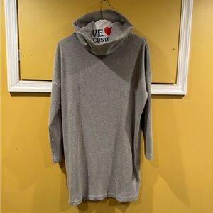 Gap turtleneck sweater dress grey M